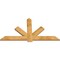 Ekena Millwork Kennewick Rough Sawn Timber Gable Bracket, Western Red Cedar, 72"W x 39"H x 2"D x 6"F, 13/12 Pitch GBW072X39X0206KEN00RWR - alternate 5